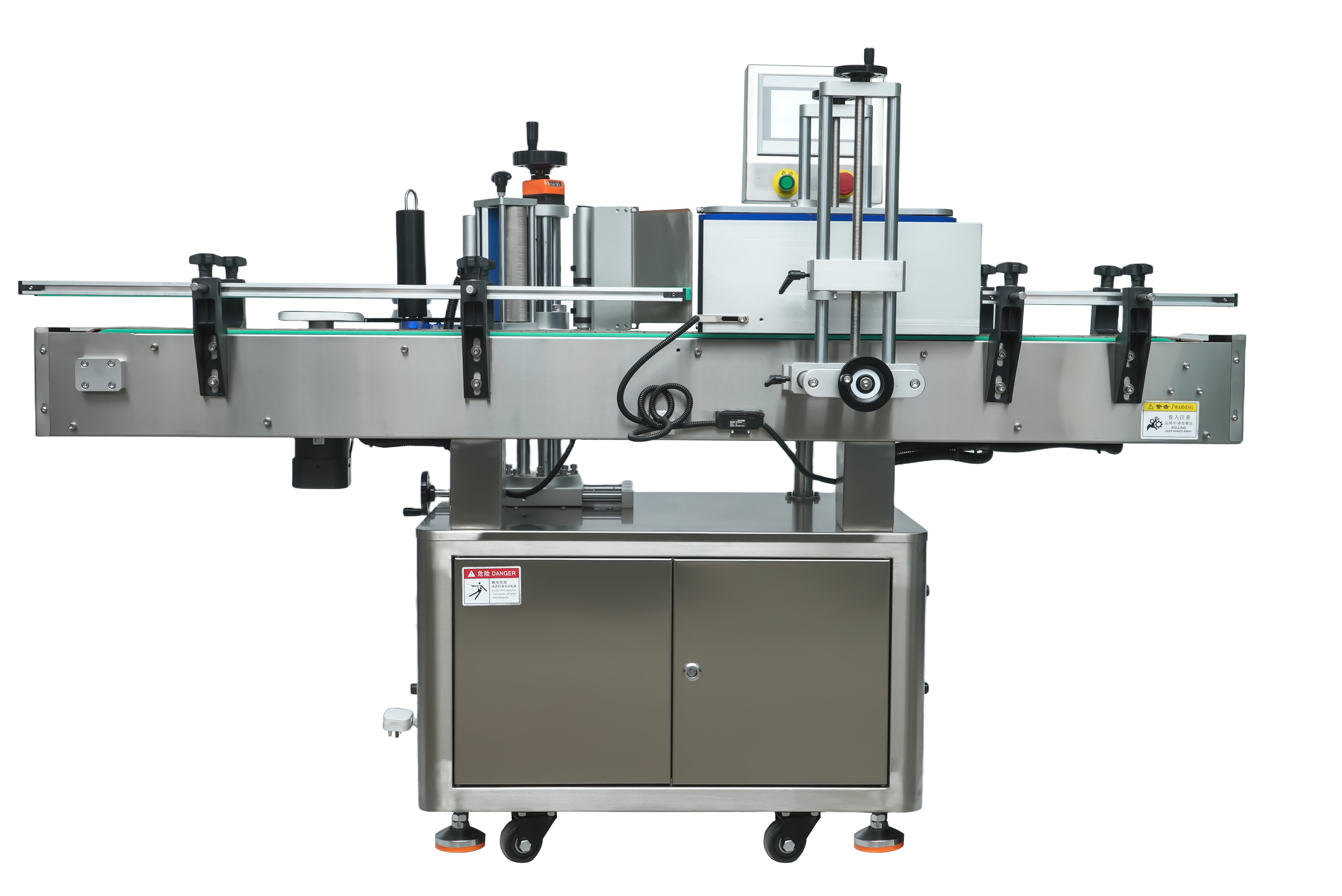 全自動搓滾貼標機